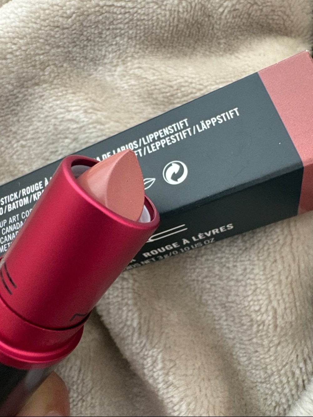 NEW MAC Satin Lipstick Viva Glam II Mauve-Nude -price for each. - Picture 6 of 7